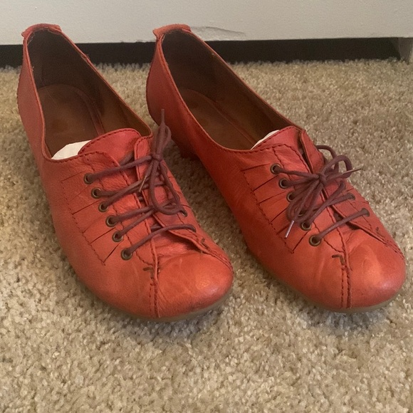Chocolate Shoes - Red kitten heels